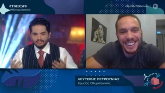 Χρήστος Μάστορας και Λευτέρης Πετρούνιας έκλεισαν κουμπαριά on air (video)
