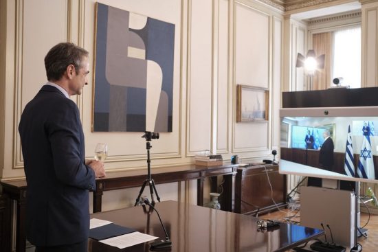 Τηλεδιάσκεψη Μητσοτάκη – Νετανιάχου: Στο επίκεντρο η συνεργασία των δύο χωρών