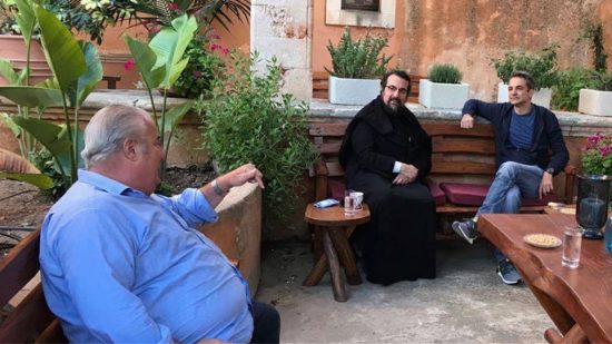 Στα Χανιά ο Κυριάκος Μητσοτάκης για το μνημόσυνο του πατέρα του – Επισκέφθηκε την Ι.Μ. Αγίας Τριάδας των Τζαγκαρόλων