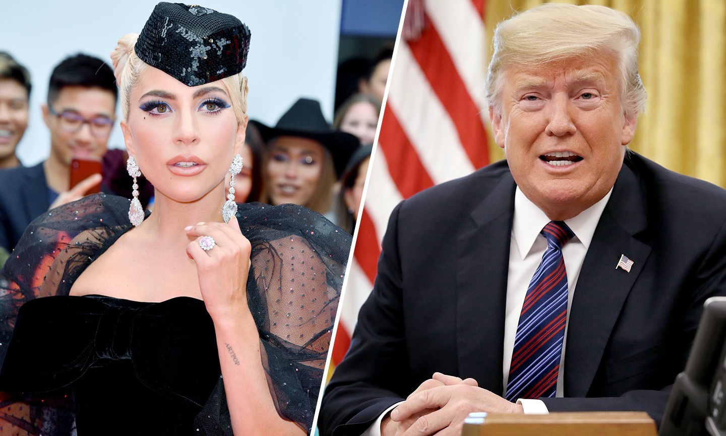 Η Lady Gaga ξεσπά: «Ο Τραμπ είναι ρατσιστής και ηλίθιος»