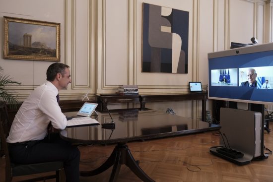 Τηλεδιάσκεψη Μητσοτάκη – Μισέλ για την τουρκική προκλητικότητα