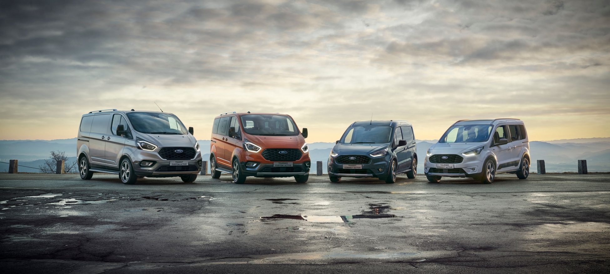 Ford: Η οικογένεια Transit καλωσορίζει τις περιπετειώδεις εκδόσεις Trail και Active