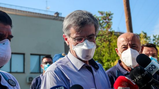 Στη Λακωνία ο Τσιόδρας λόγω των αυξημένων κρουσμάτων κορονοϊού