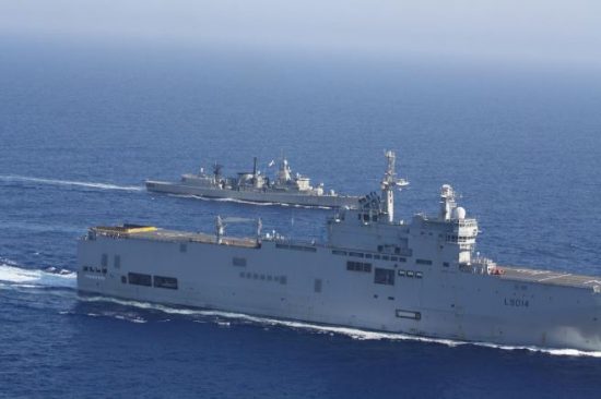 Φωτογραφίες και βίντεο από την κοινή ναυτική άσκηση Ελλάδας- Γαλλίας στην περιοχή της παράνομης τουρκικής NAVTEX