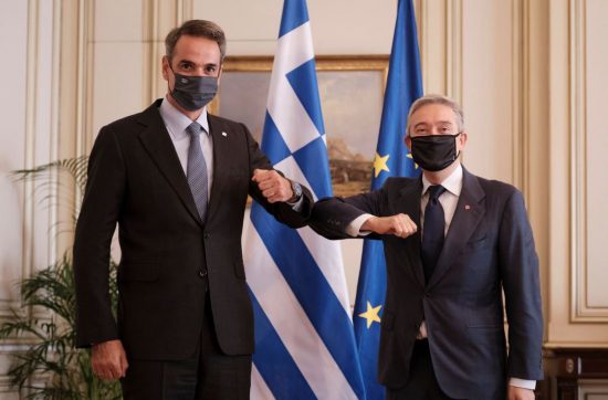 Η τουρκική προκλητικότητα επί τάπητος στην συνάντηση Μητσοτάκη με τον Καναδό ΥΠΕΞ