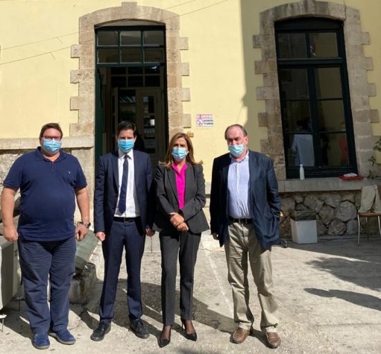 Επίσκεψη της Υφυπουργού Υγείας Ζωής Ράπτη στο Αιγινήτειο Νοσοκομείο
