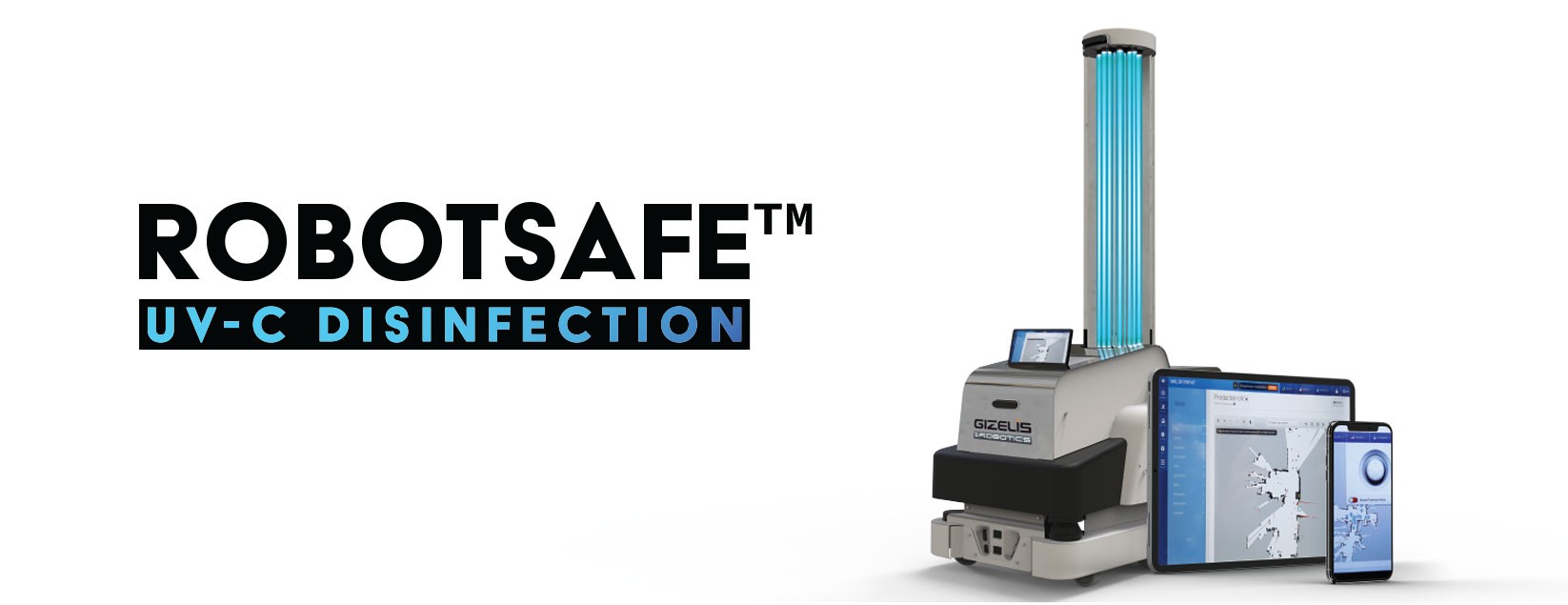 ROBOTSAFE™ UV-C για το ασφαλές άνοιγμα της αγοράς
