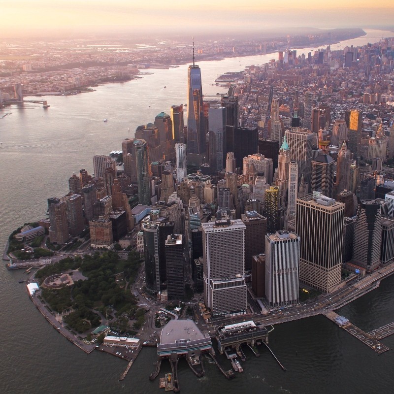 Αεροφωτογραφία της Νέας Υόρκης
