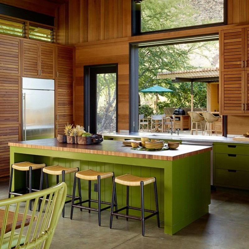 Μια μοντέρνα κατοικία στη Χαβάη γίνεται ένα με τη φύση και εντυπωσιάζει με το design της