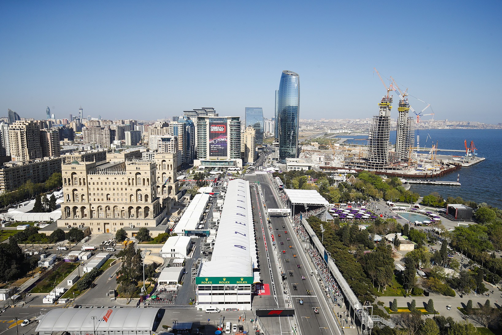 F1 Μπακού: Αγώνας κάτω από το επίπεδο θαλάσσης!