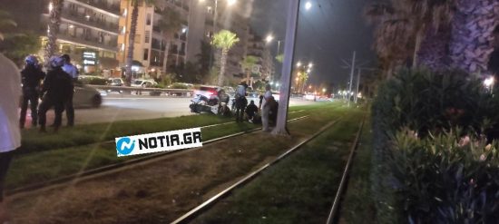 Παλαιό Φάληρο: Μηχανή της ομάδας ΔΙΑΣ παρέσυρε γυναίκα εν μέσω καταδίωξης (pics)