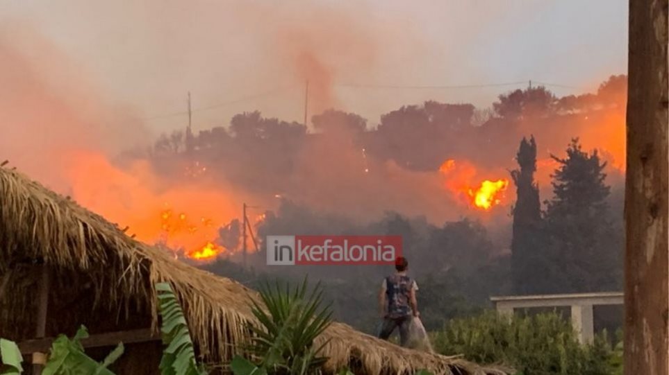 Φωτιά στην Κεφαλονιά: Χιλιάδες καμένα στρέμματα ο τραγικός απολογισμός της πύρινης λαίλαπας
