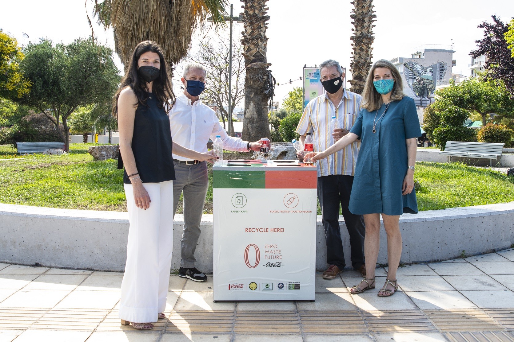 Σε πλατεία πρότυπο για την ανακύκλωση μετατρέπεται το Γκάζι