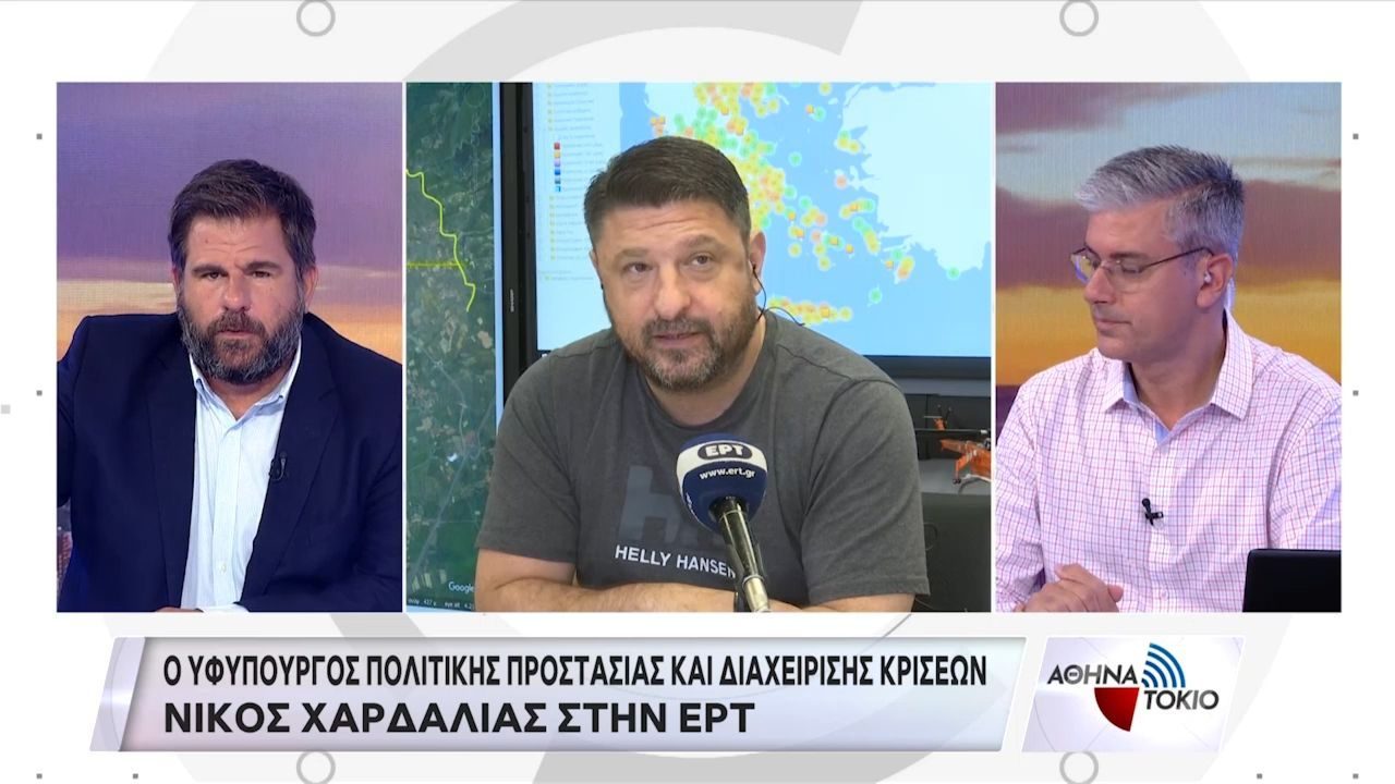 Νίκος Χαρδαλιάς για φωτιές: Οι δύσκολες ημέρες ξεκινούν μετά τον καύσωνα (video)