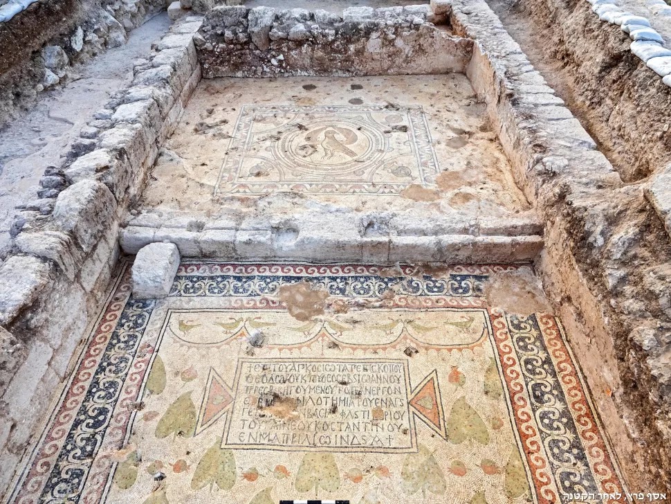 Βυζαντινή εκκλησία με ελληνικές επιγραφές στο Ισραήλ - Αφιερωμένη σε ένδοξο μάρτυρα