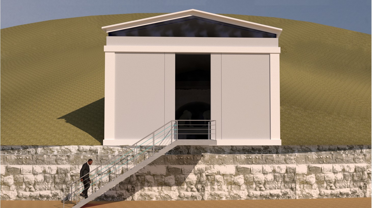 Κέλυφος προστασίας για τον τάφο της Αμφίπολης - Επισκέψιμο από το 2022