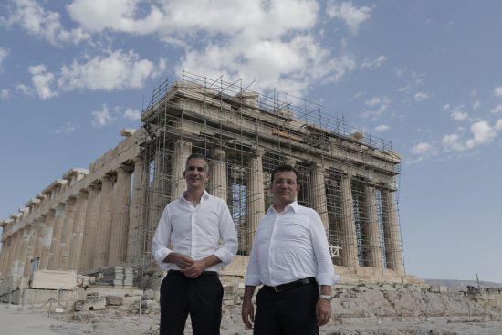 Επίσκεψη Μπακογιάννη – Ιμάμογλου στην Ακρόπολη