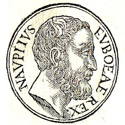 Ο Ναύπλιος, ένας έμπειρος θαλασσοπόρος που συμμετείχε στην Αργοναυτική εκστρατεία, γιος του Ποσειδώνα και της Αμυμώνης, καταγράφεται ως ο πρώτος ναυαγιστής