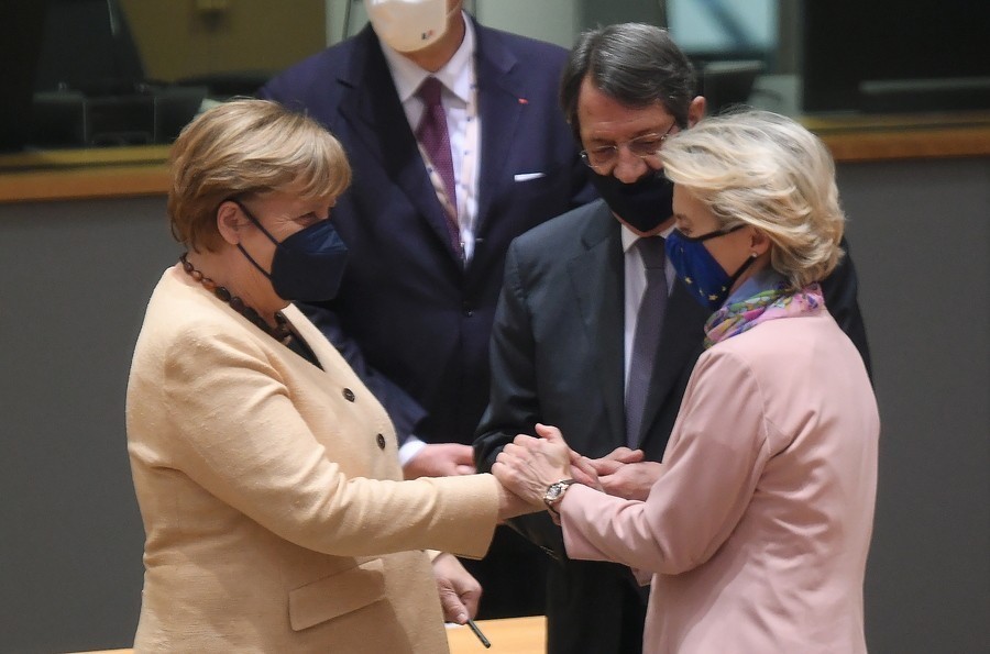 Οι ηγέτες της ΕΕ αποχαιρετούν την Άνγκελα Μέρκελ 