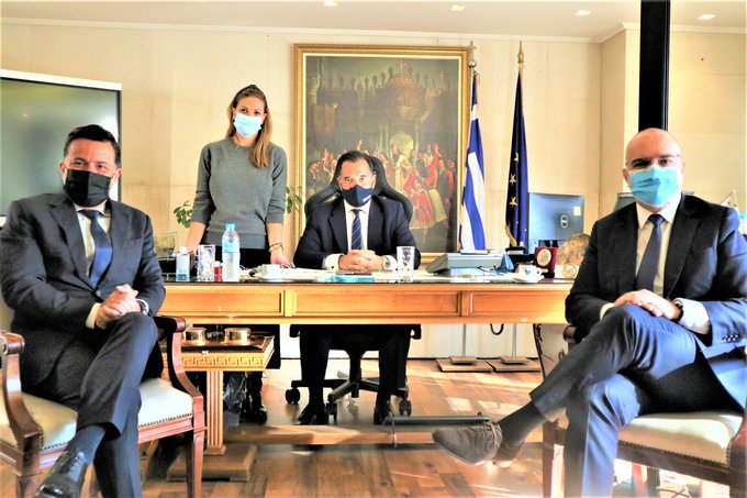 Άδωνις Γεωργιάδης: Συζήτησε με εκπροσώπους της Louis Vuitton τις επενδυτικέ ευκαιρίες στην Ελλάδα