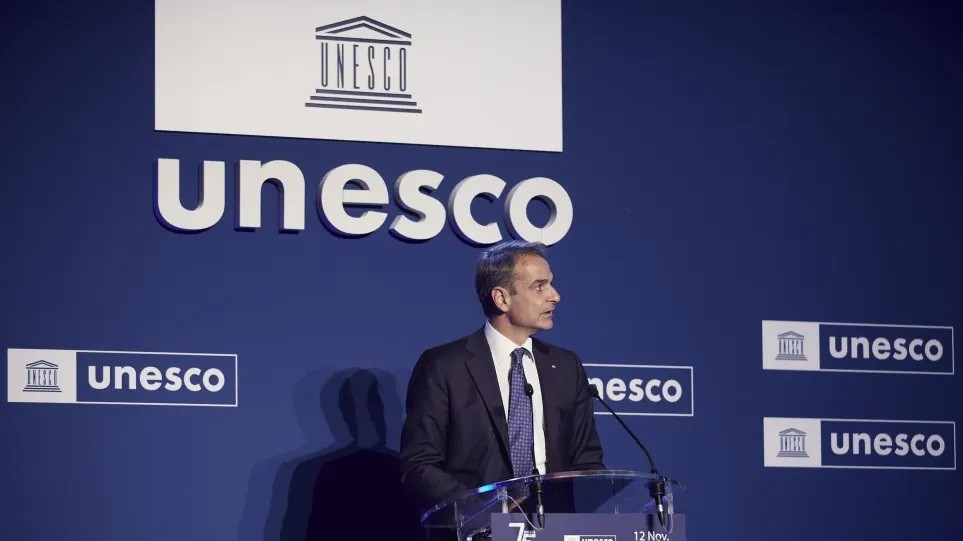Μητσοτάκης σε εκδήλωση της UNESCO: Να επιστραφούν στην Ελλάδα τα Γλυπτά του Παρθενώνα