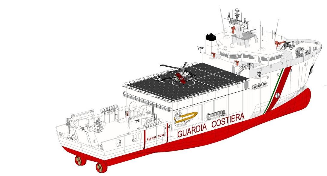 Τα ναυπηγεία Fincantieri θα ναυπηγήσουν πλοίο για την ιταλική ακτοφυλακή αξίας 80 εκατ. ευρώ!