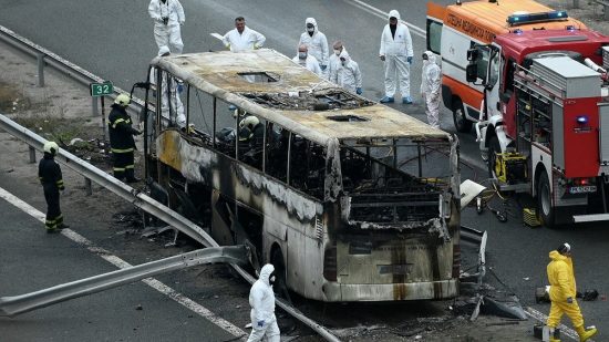Βουλγαρία-Λεωφορείο: Το πολύνεκρο δυστύχημα πιθανόν οφείλεται σε ανθρώπινο λάθος