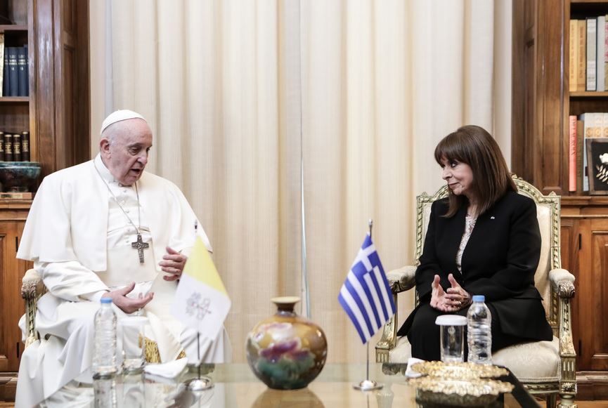 Πάπας Φραγκίσκος: Χωρίς την Ελλάδα, η Ευρώπη και ο κόσμος δεν θα ήταν το ίδιο