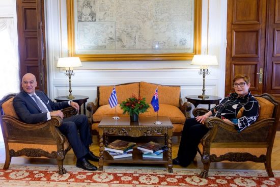 Δένδιας: Θεμελιώδεις αρχές για Ελλάδα και Αυστραλία η προσήλωση στο Διεθνές Δίκαιο