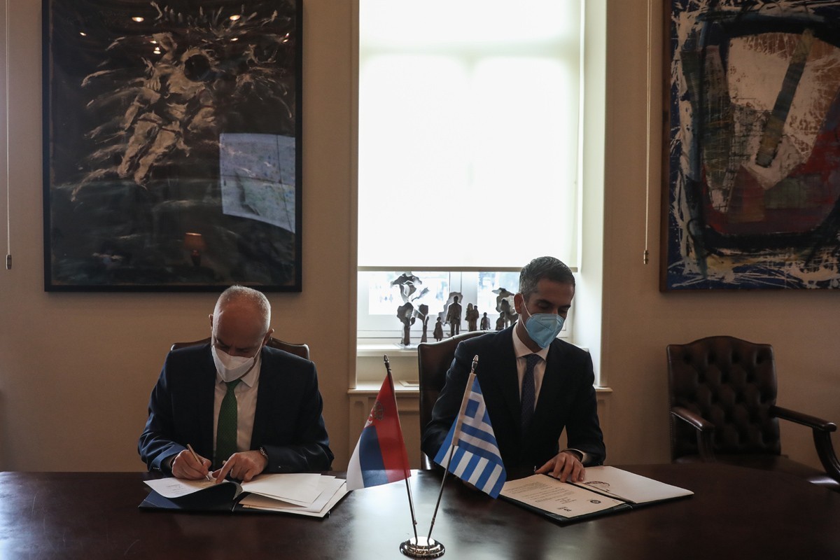 Μνημόνιο συνεργασίας υπέγραψαν οι δήμαρχοι Αθηναίων και Βελιγραδίου
