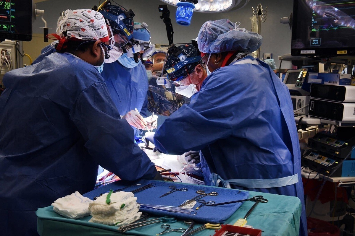 Η πρώτη μεταμόσχευση καρδιάς γενετικά τροποποιημένου χοίρου έγινε σε έναν Αμερικανό 57 ετών
