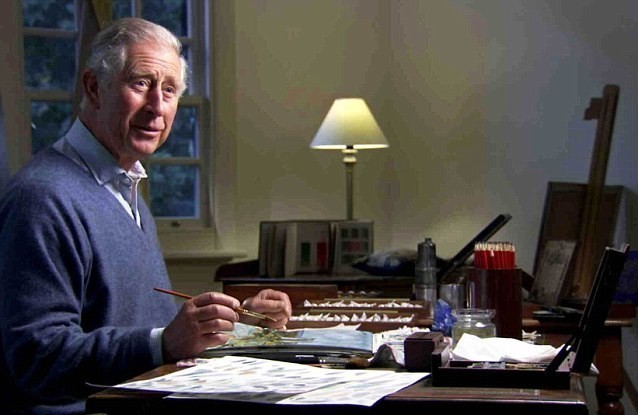 Πρίγκιπας Κάρολος: Ένας ενθουσιώδης ζωγράφος με μεγάλες πωλήσεις
