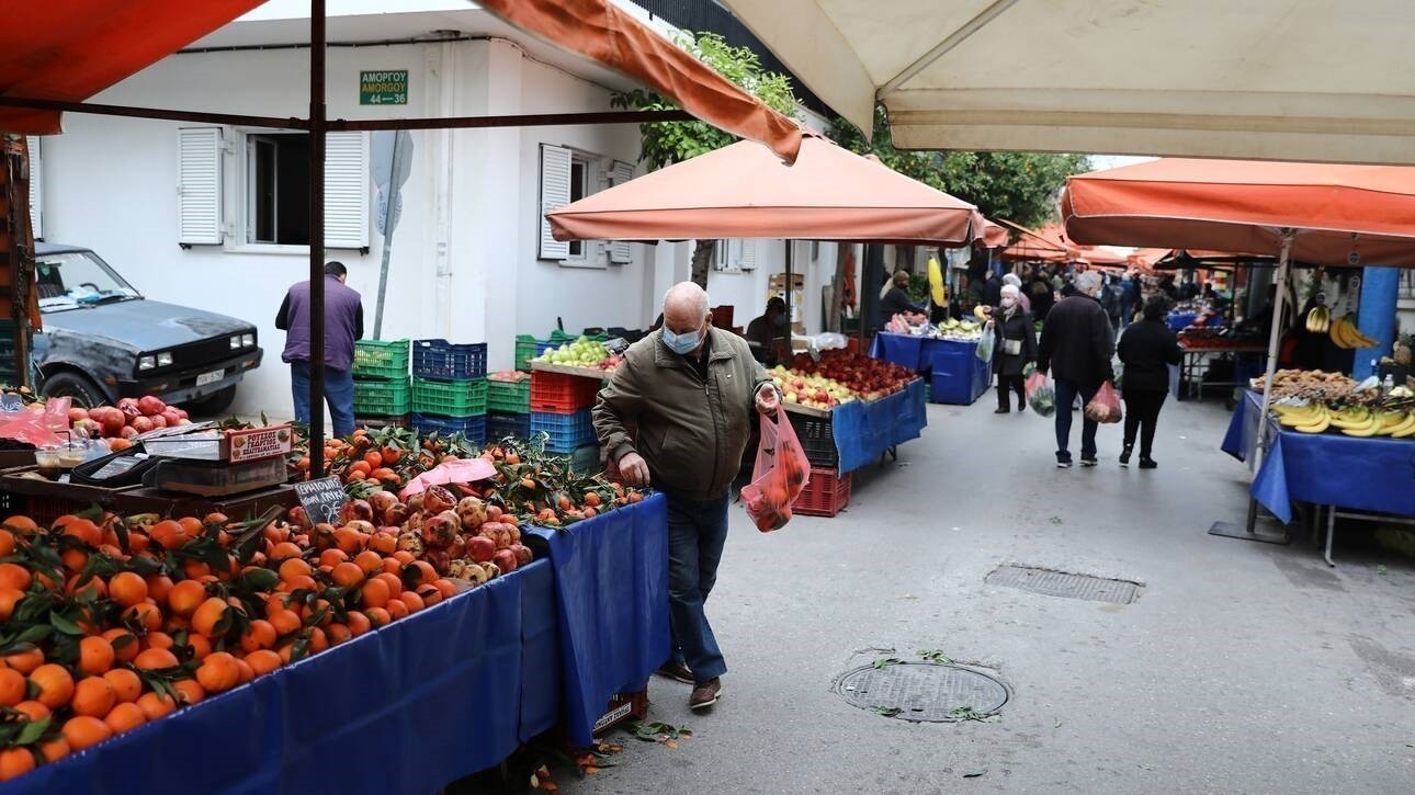 Λαϊκές αγορές: Αναμένεται να λειτουργήσουν κανονικά την Τετάρτη, όπου αυτό είναι εφικτό