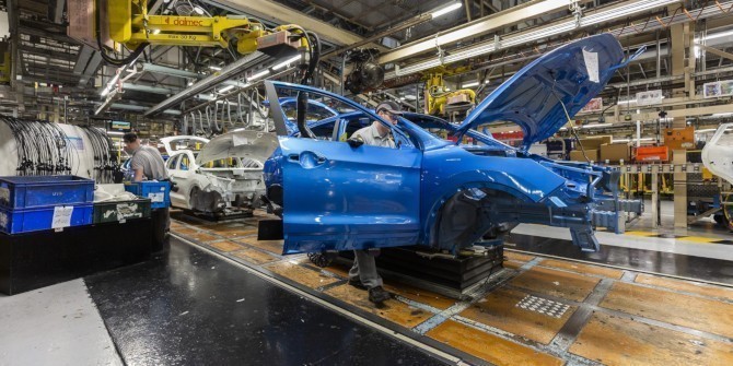 Βρετανία: Στο χαμηλότερο επίπεδο από το 1956 η παραγωγή αυτοκινήτων