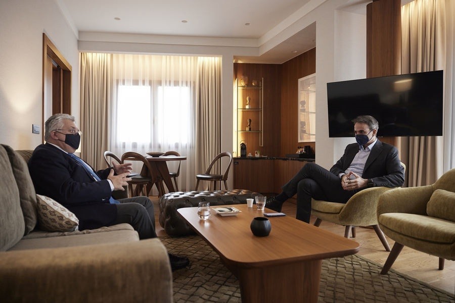 Θεσσαλονίκη: Συνάντηση του πρωθυπουργού με τον πρύτανη του ΑΠΘ