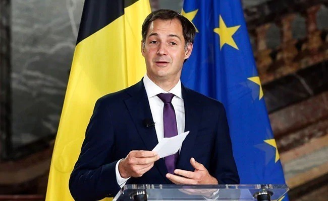 Ο πρωθυπουργός του Βελγίου, Αλεξάντερ Ντε Κρο