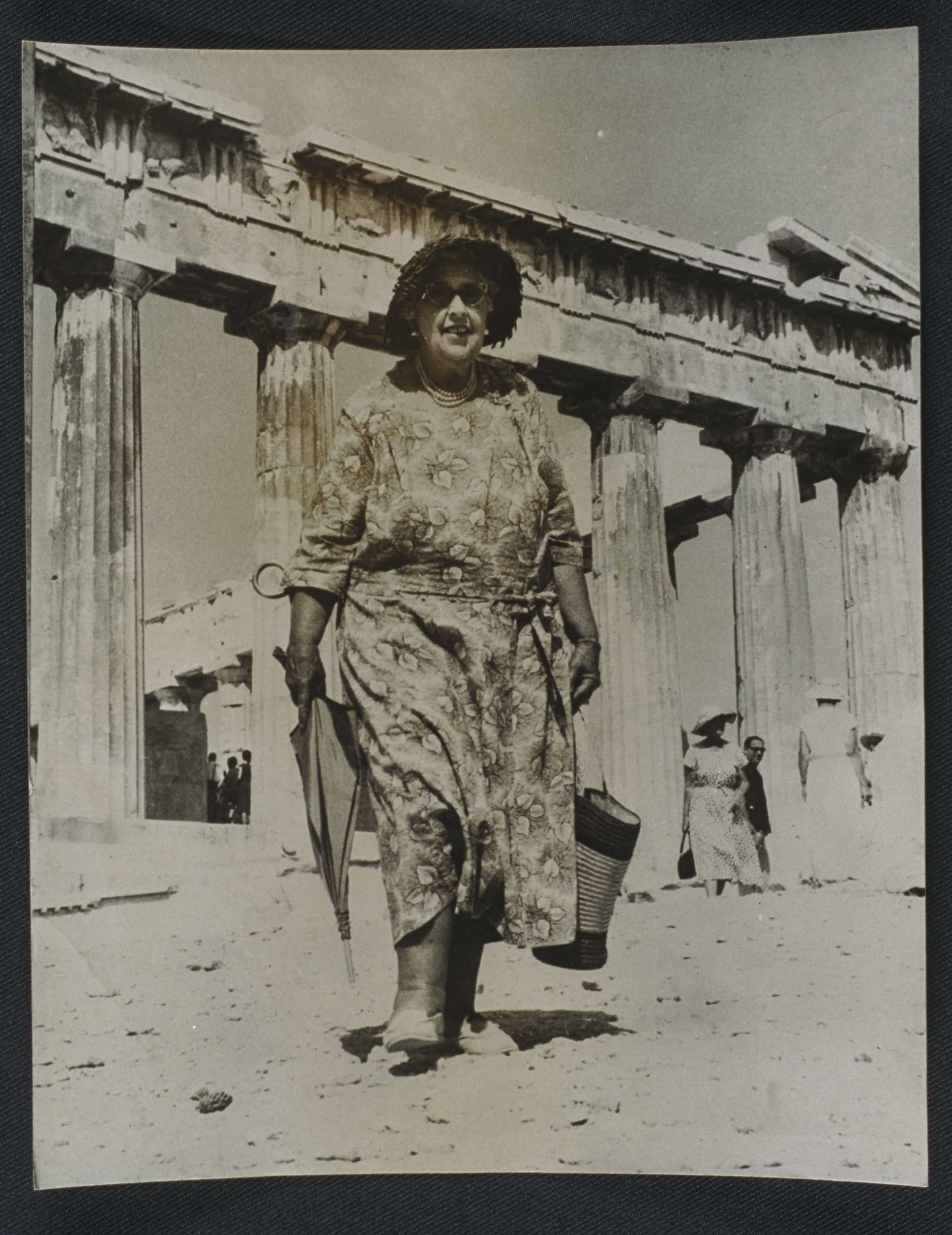 Η Άγκαθα Κρίστι στην Ακρόπολη το 1958