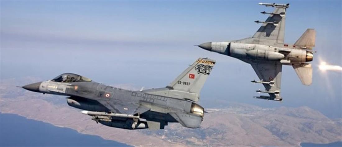 Τουρκικά F16 πετούν στον ουρανό