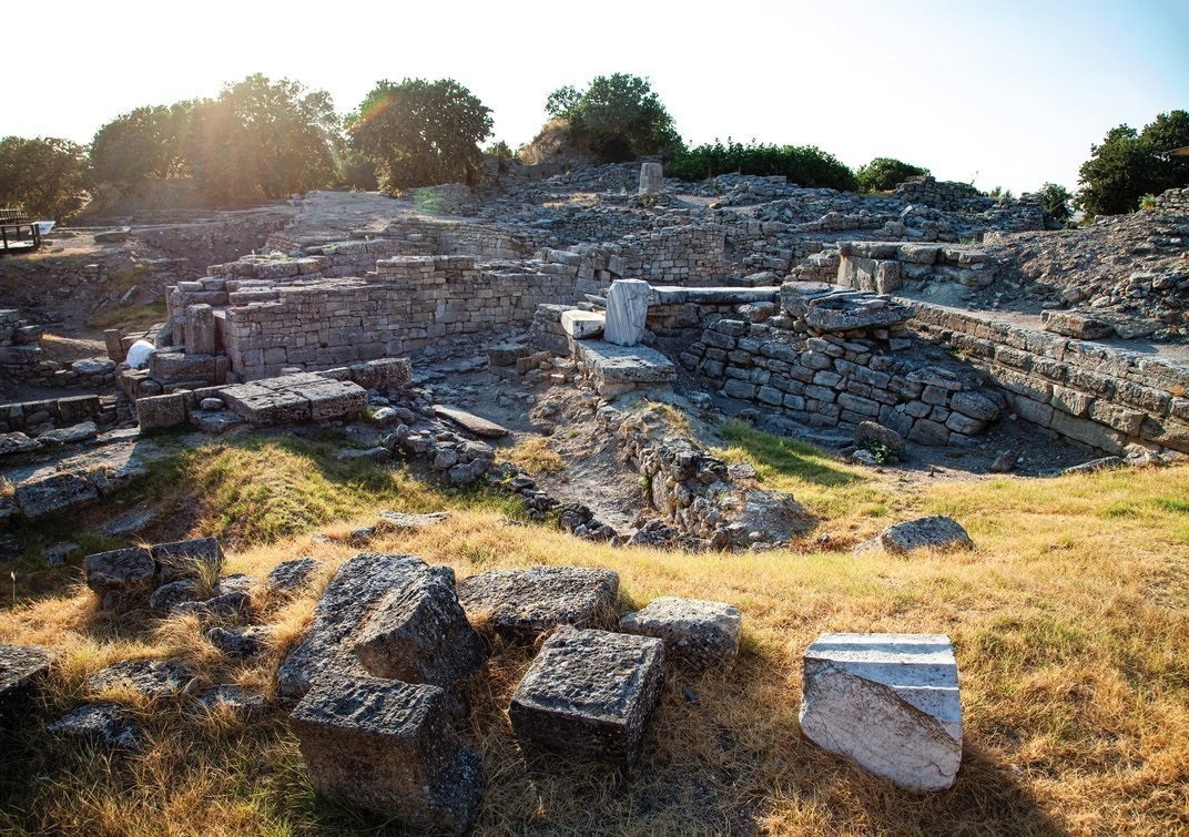 Ερείπια της Νότιας Πύλης που οδηγεί στην Ακρόπολη, 1200 π.Χ.