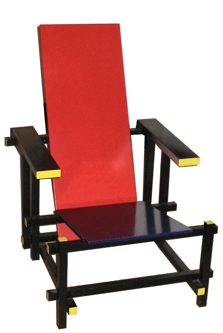 Η περίφημη μπλε –κόκκινη καρέκλα του Ρίτβελντ, 1917