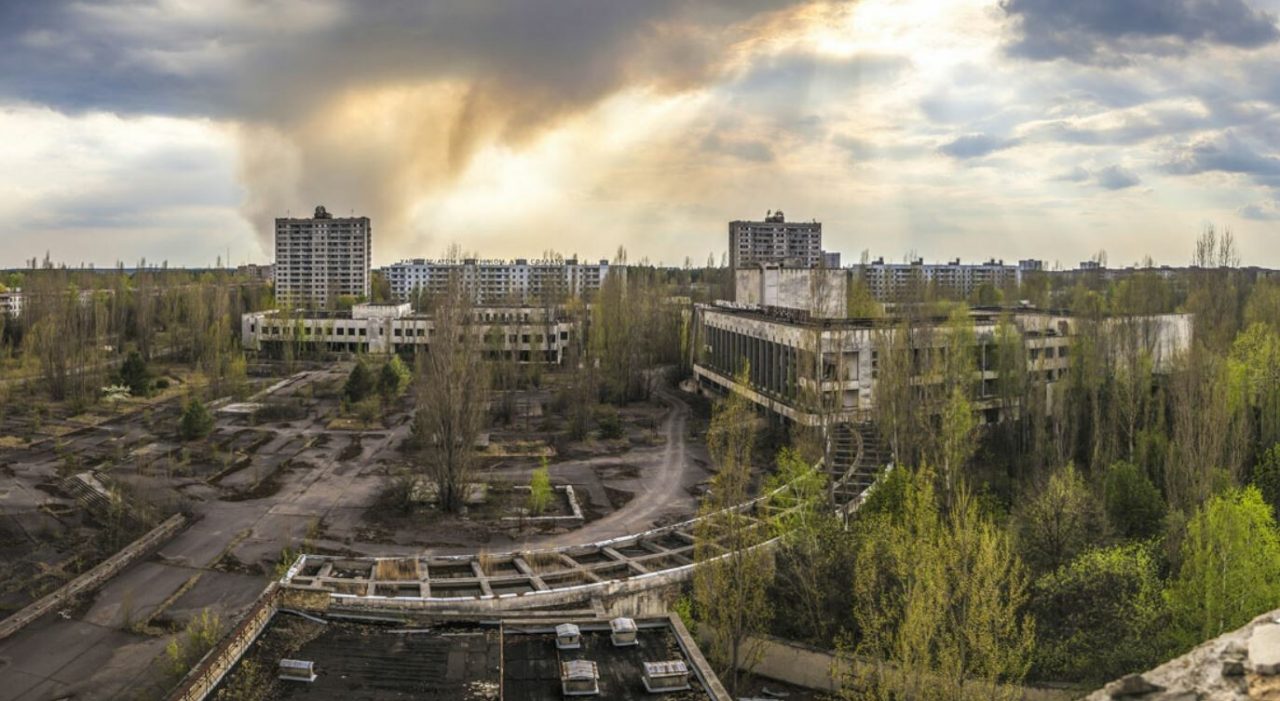 O χώρος του πυρηνικού σταθμού του Τσέρνομπιλ