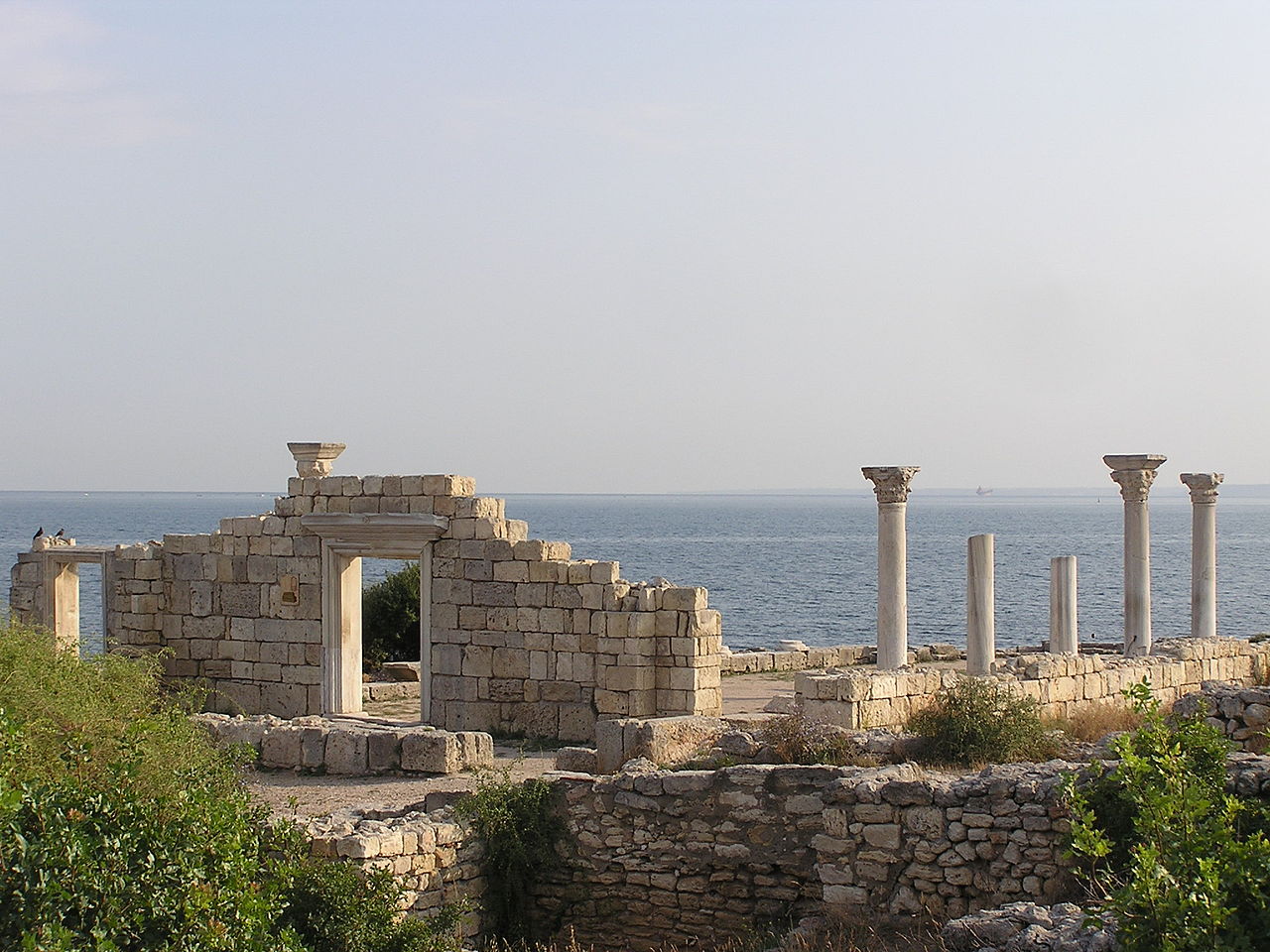 Κατάλοιπα χριστιανικής βασιλικής στην Χερσόνησο