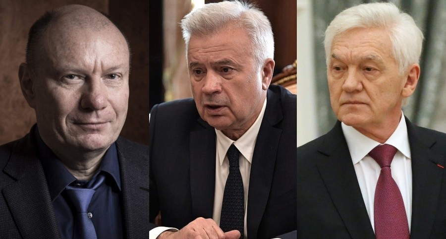 Οι Ρώσοι δισεκατομμυριούχοι Vladimir Potanin, Vagit Alekperov και Gennady Timchenko