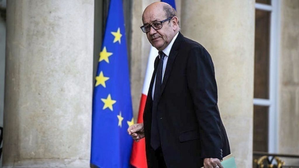 Ο υπουργός Εξωτερικών της Γαλλίας Ζαν-Ιβ Λε Ντριάν