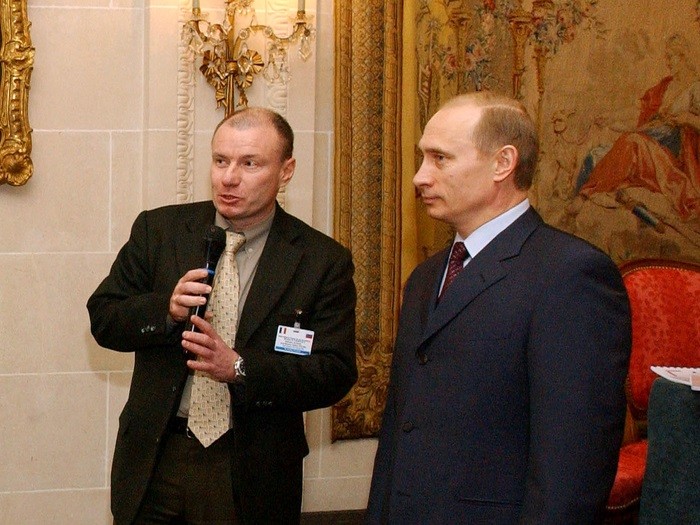 Vladimir Potanin και Vladimir Putin