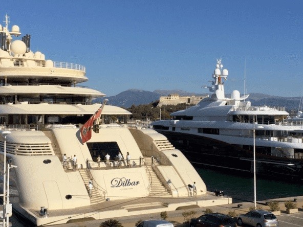 Το mega yacht 600 εκατομμυρίων δολαρίων του Ρώσου δισεκατομμυριούχου Άλισερ Ουσμάνοφ