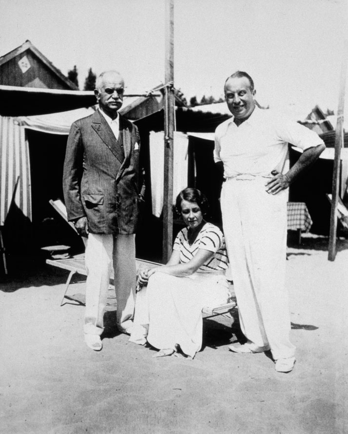 Η οικογένεια Βούλγαρη το 1932 στη Βενετία