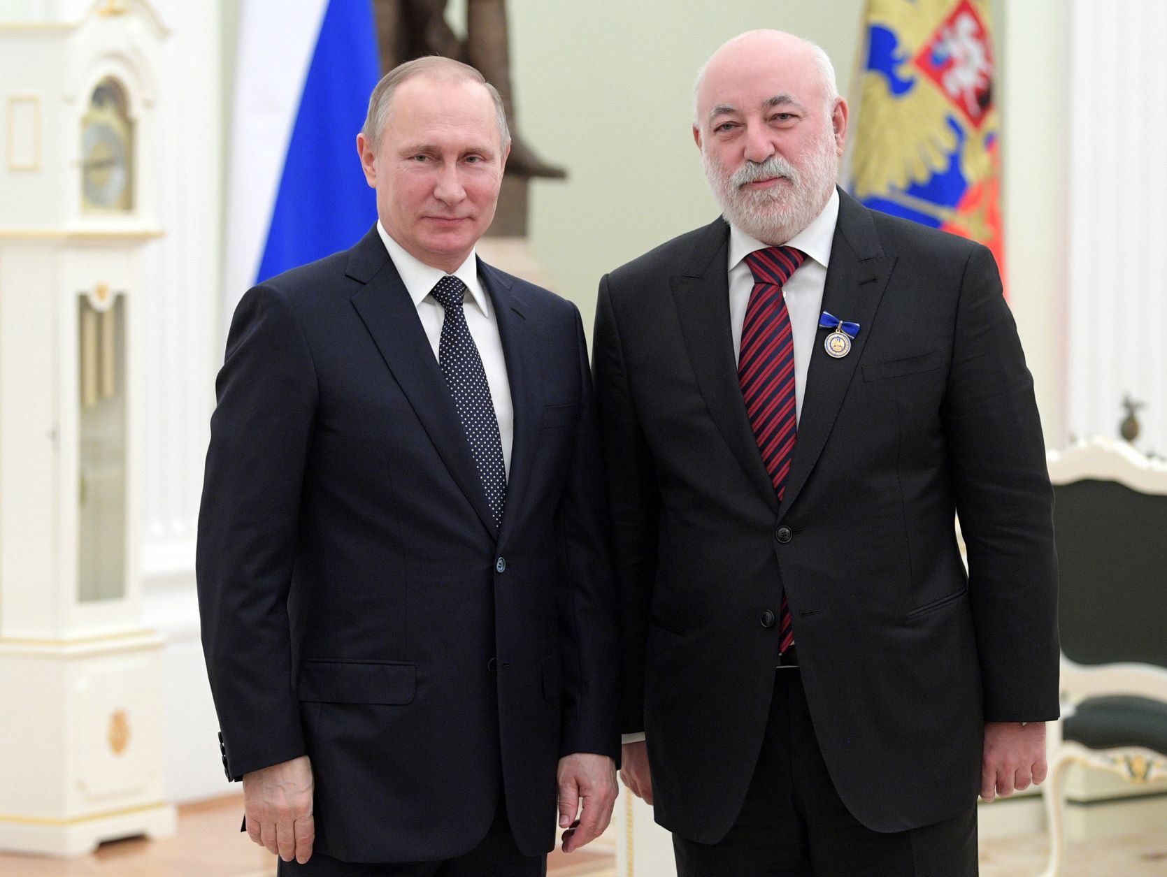Βλαντιμίρ Πούτιν και Βίκτορ Βικσέλμπεργκ