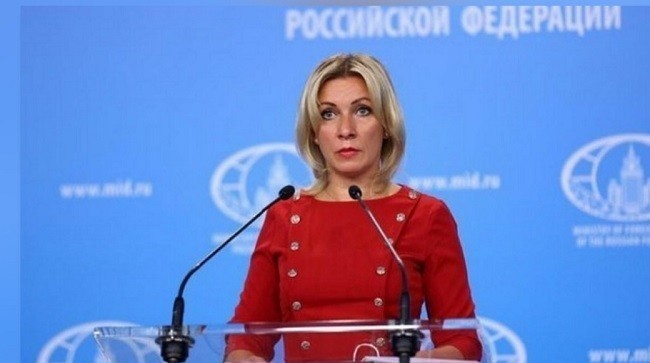 Η εκπρόσωπος του ρωσικού υπουργείου Εξωτερικών, Μαρία Ζαχάροβα