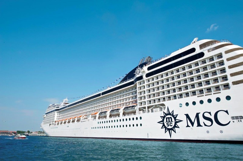 Κρουαζιερόπλοιο της MSC Cruises